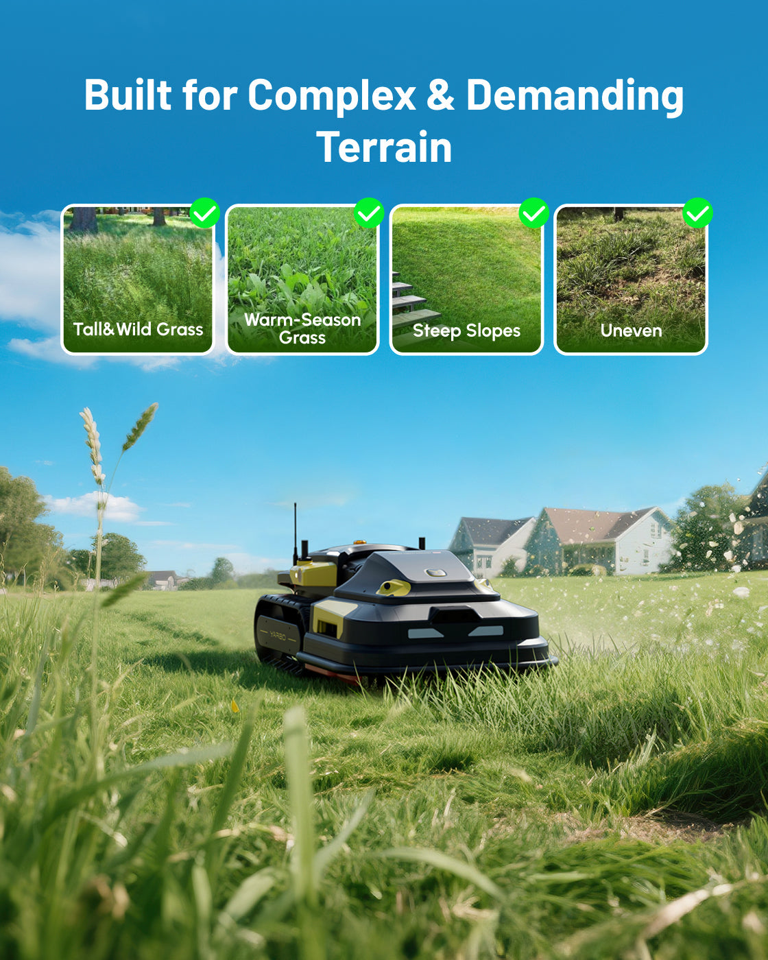 '- Yarbo Lawn Mower Pro -