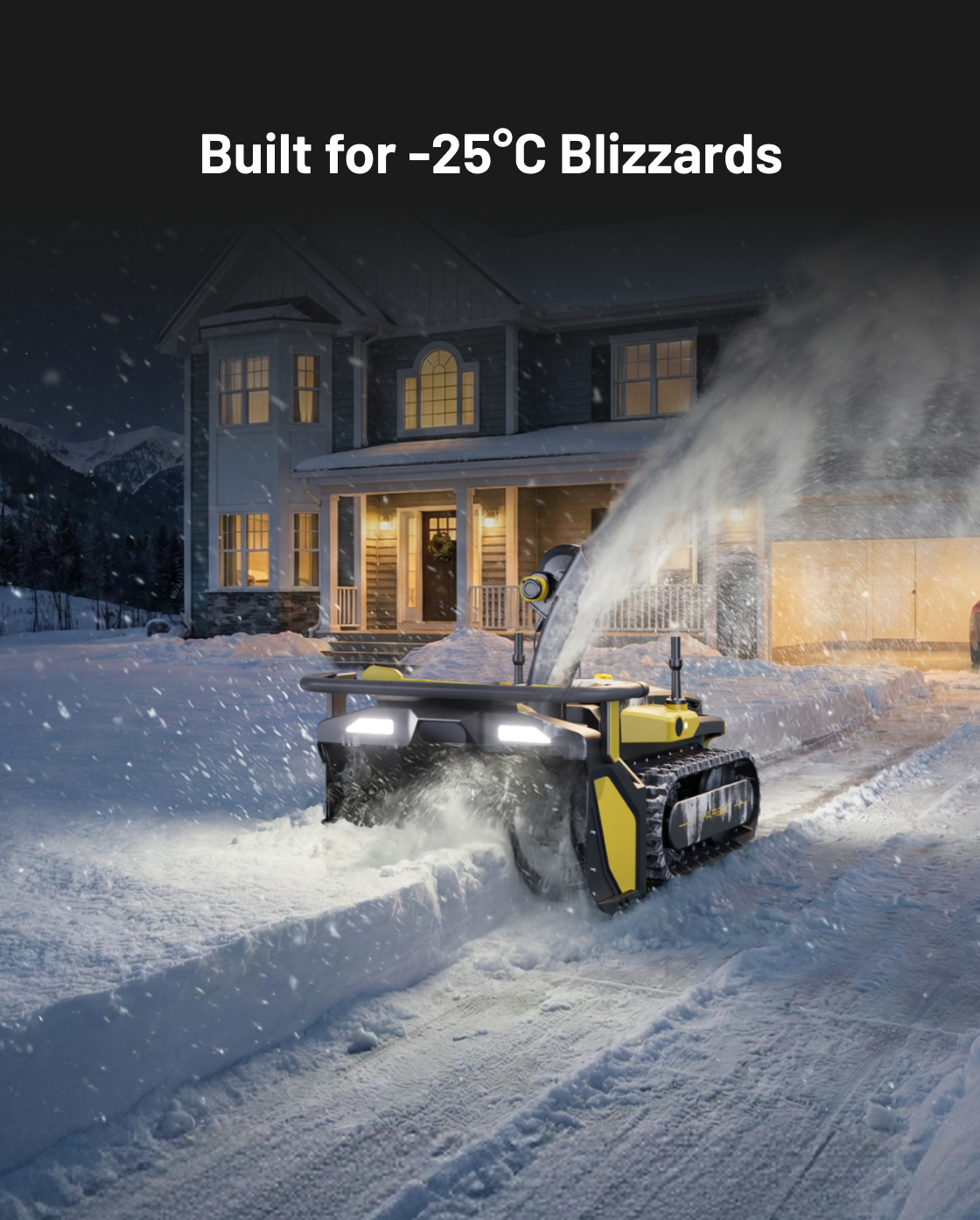 '- Yarbo Snow Blower -