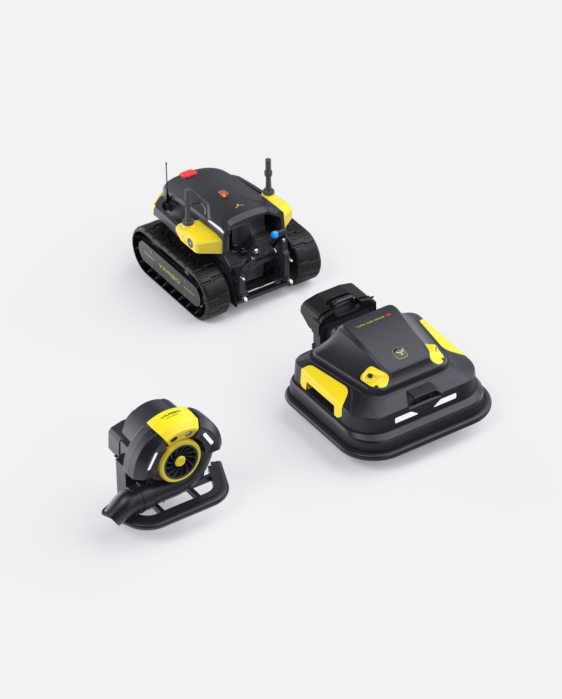 '- Yarbo Lawn Mower Pro + Blower -