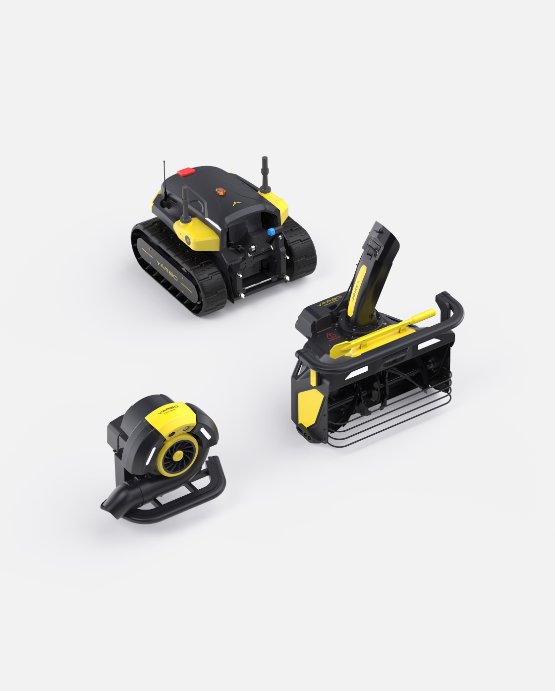 '- Yarbo Snow Blower + Blower -