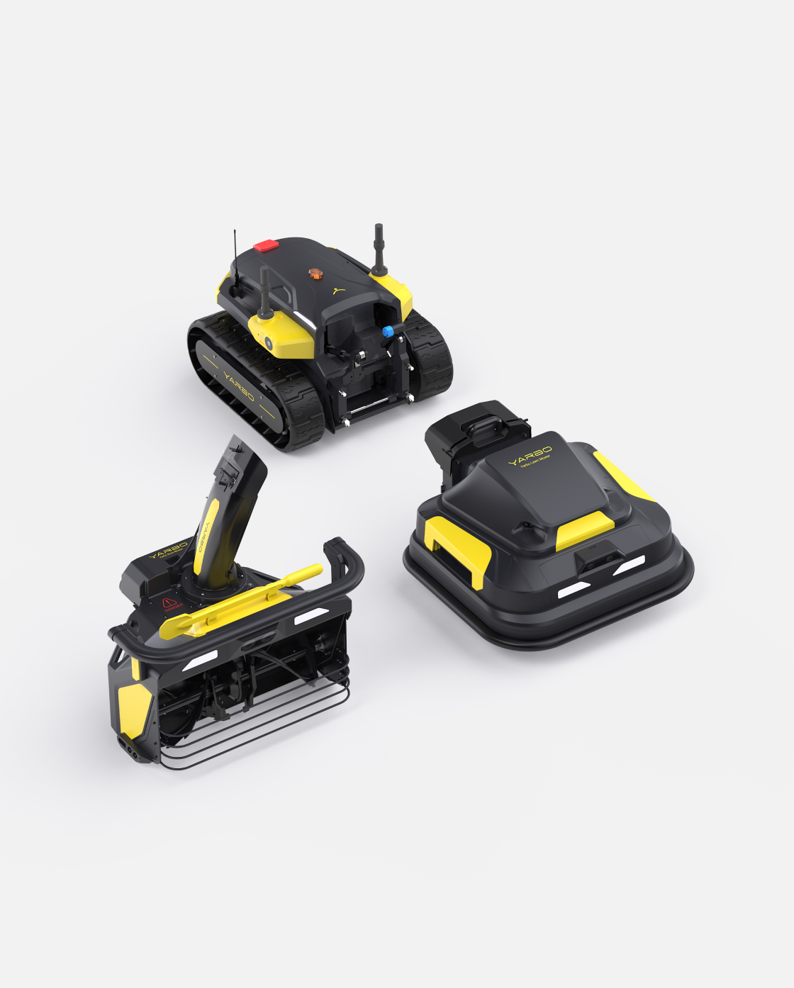 '- Yarbo Lawn Mower + Snow Blower -
