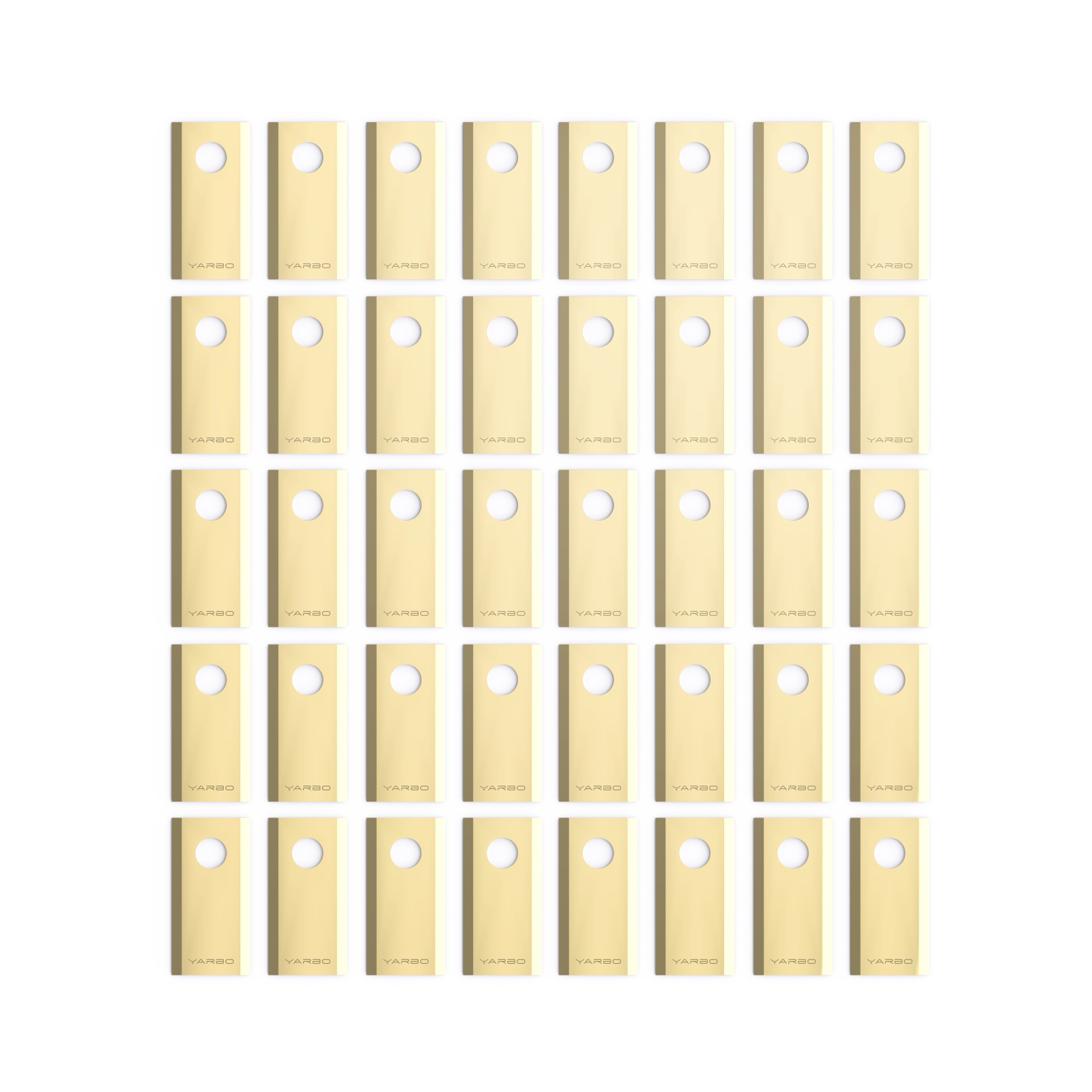 Cutting Blades & Bolts (40 Pcs)