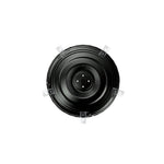 Black circular cutting disc with five mounting tabs and central bolt holes, top view, Y Series