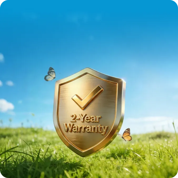 2 Jahre Garantie