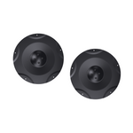 Black cutting discs with central bolt holes and segmented design for Lawn Mower Pro Module Y Series, shown side by side on white background